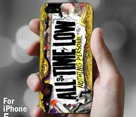 AJ 005 All Time Low Nothing Personal - iPhone 5 Case