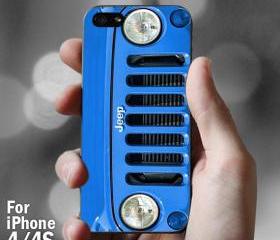 AJ 034 Jeep Wrangler blue - iPhone 4/4s Case