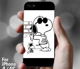 AJ 081 snoopy joe cool - iPhone 4/4s Case