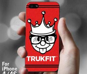 AJ 084 Trukfit face - iPhone 4/4s Case